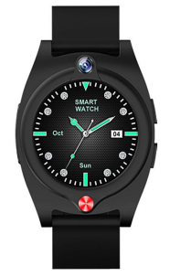 GPS Smart Watch okrúhle (bez príslušenstva, čierne) (kópia)